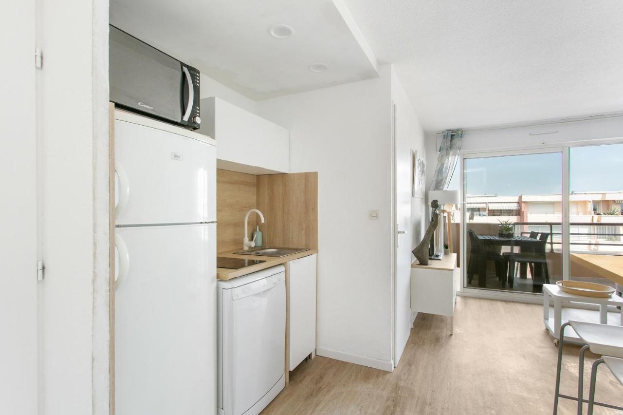 Appartement T3 Terrasse Vue Sur Mer, Piscine, Parking, Wifi Et Clim Sète Eksteriør bilde