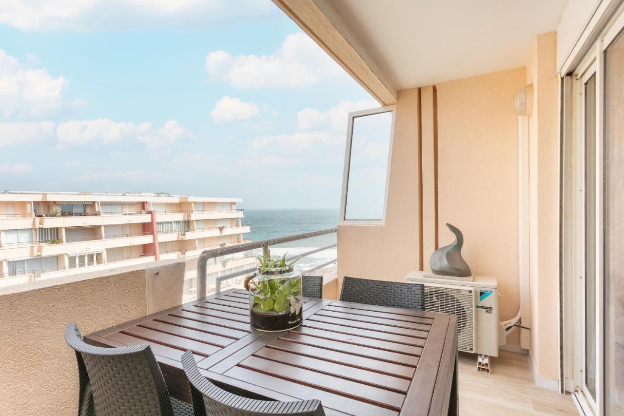 Appartement T3 Terrasse Vue Sur Mer, Piscine, Parking, Wifi Et Clim Sète Eksteriør bilde