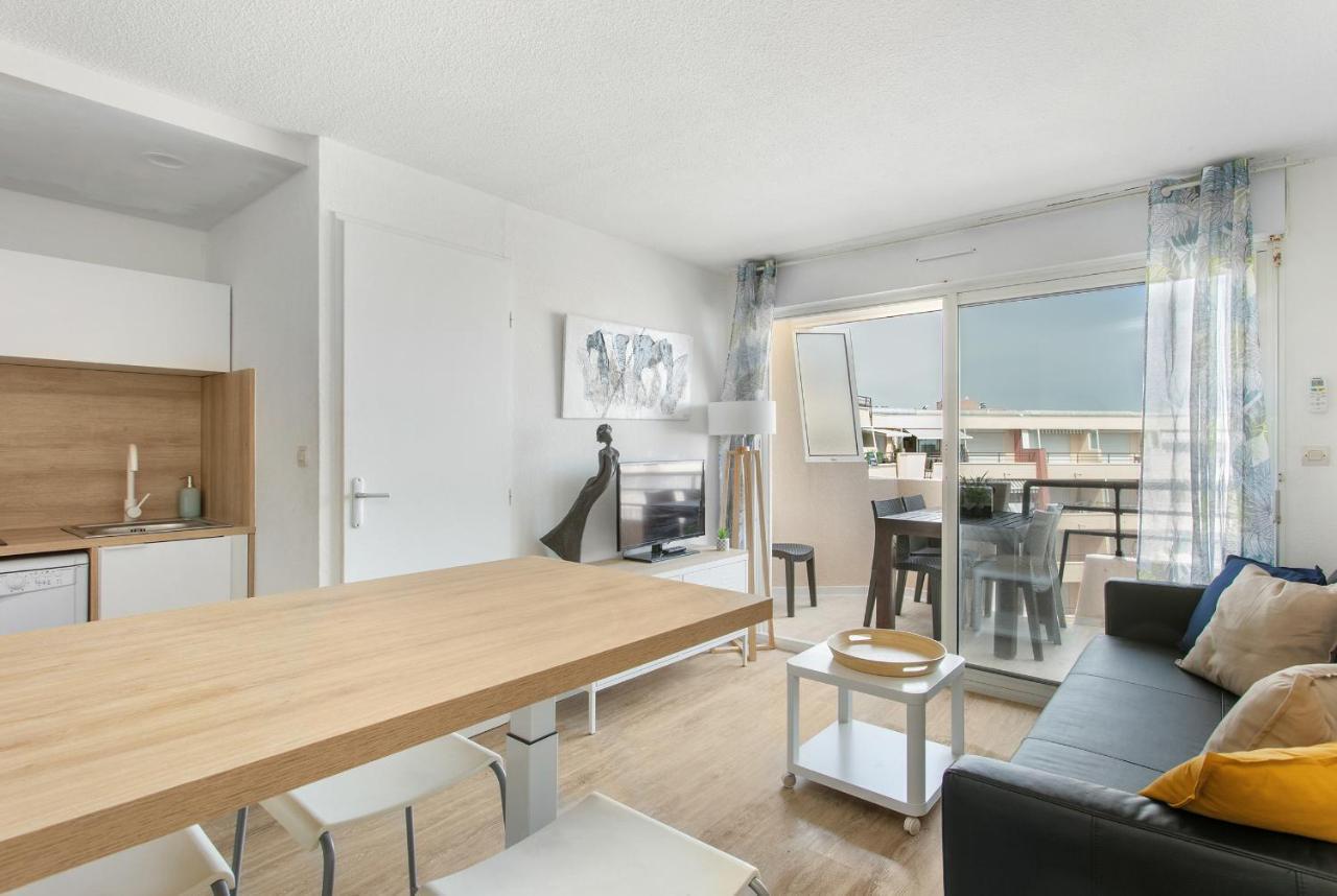 Appartement T3 Terrasse Vue Sur Mer, Piscine, Parking, Wifi Et Clim Sète Eksteriør bilde